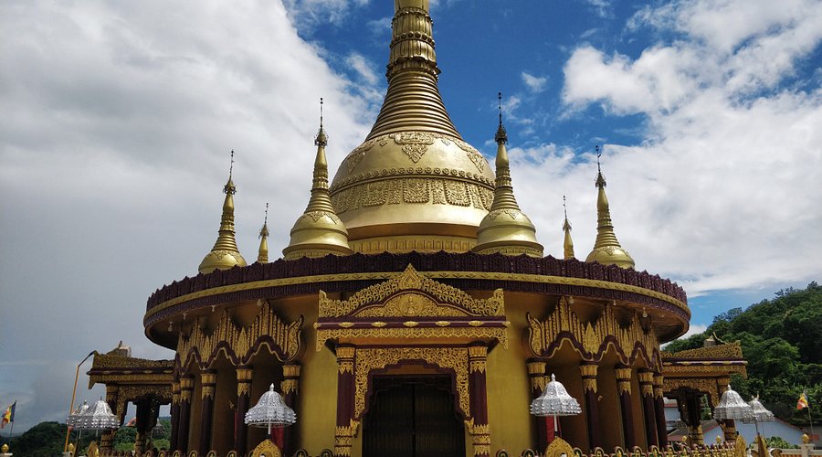 Temple frontal view
