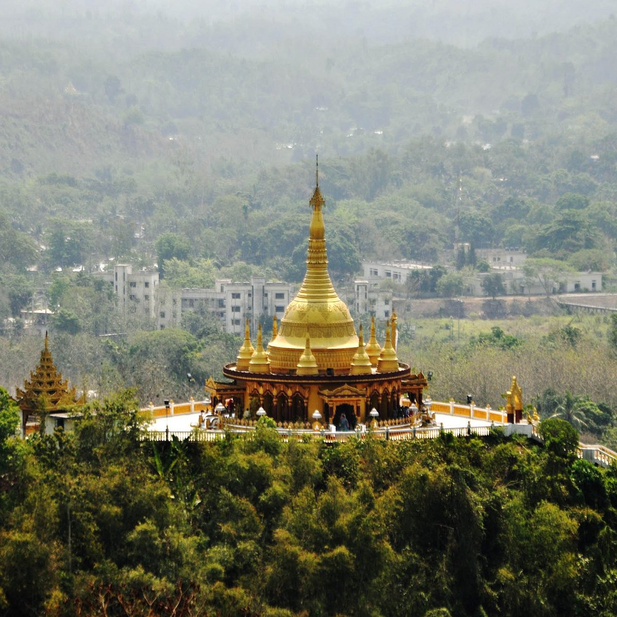 The full temple complex